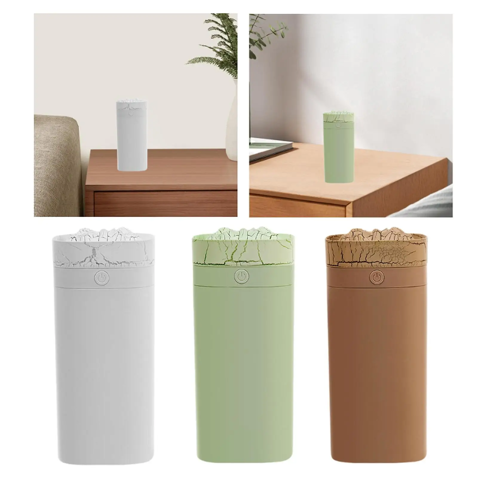 Увлажнитель для спальни, персональный увлажнитель воздуха, декор, орнамент, верхнее заполнение, портативный настольный светильник