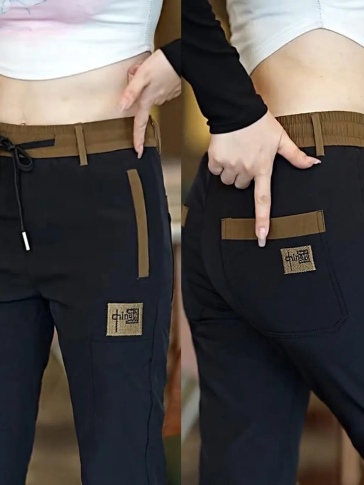 

Эластичные спортивные брюки с вышивкой, мужские, прямого кроя, повседневные, модные, брендовые, универсальные, летние, длинные, повседневные брюки