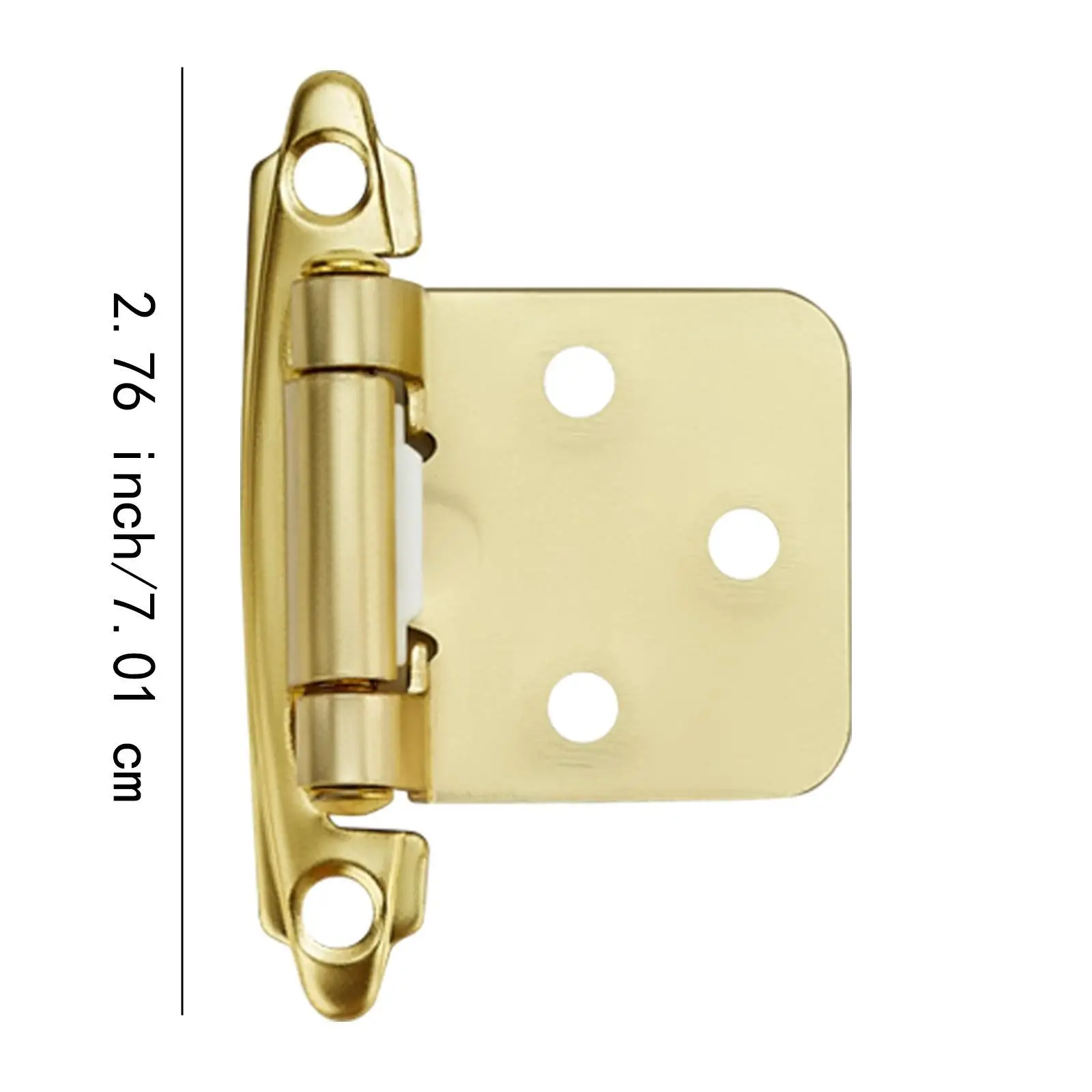 10 Pieces 1/2inch Cabinet Door Hinges Easy Installation for RV Accessories