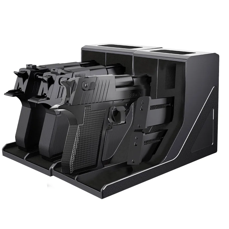 pistol-rack-modular-handgun-rack-gun-safe-cabinet-storage-organizer-accessory-universal-protective-holster-for-handgun-black