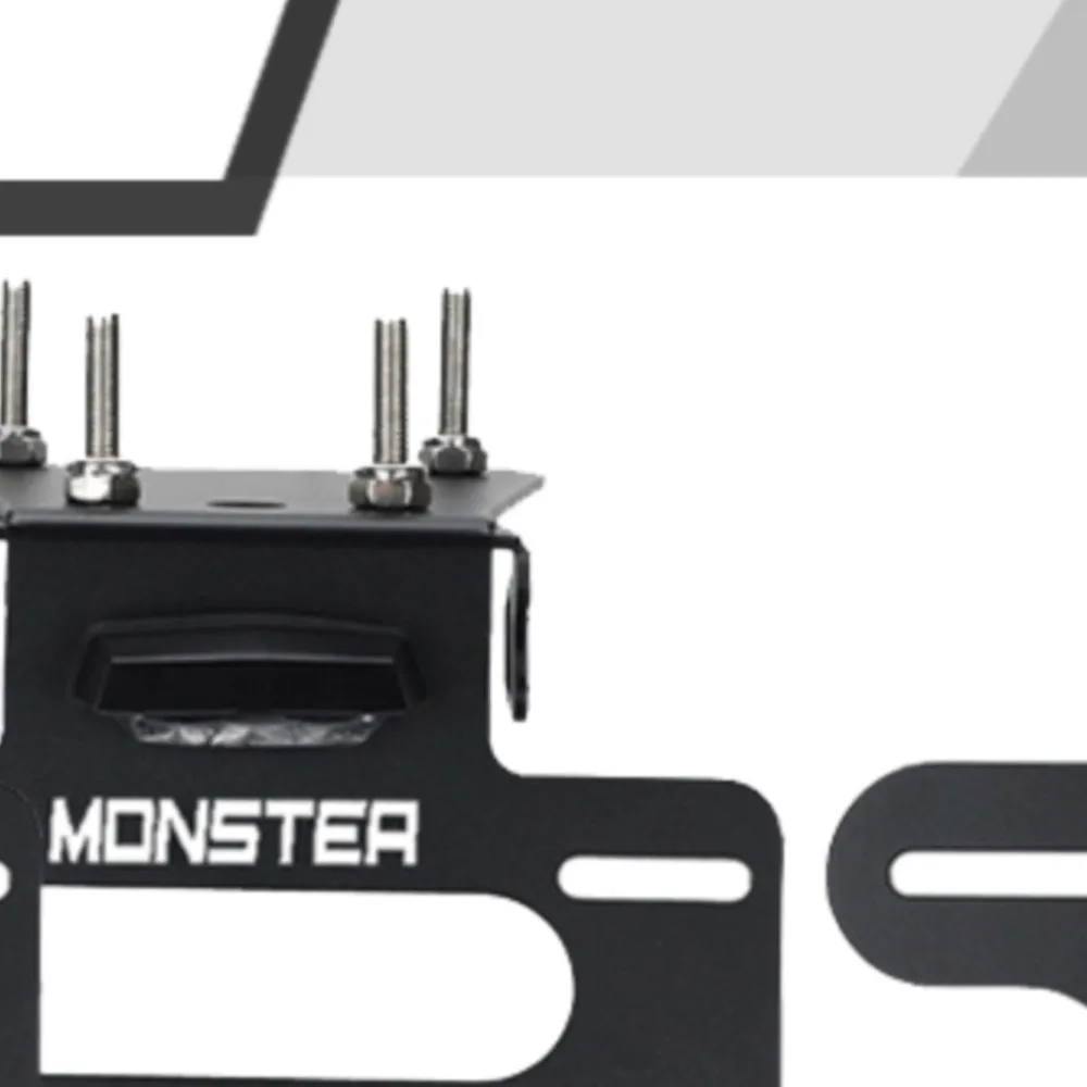 

Motorcycle License Plate Holder Fender Eliminator Registration Bracket For DUCATI Monster 659 797 Plus 821 Stealth 2017-2021