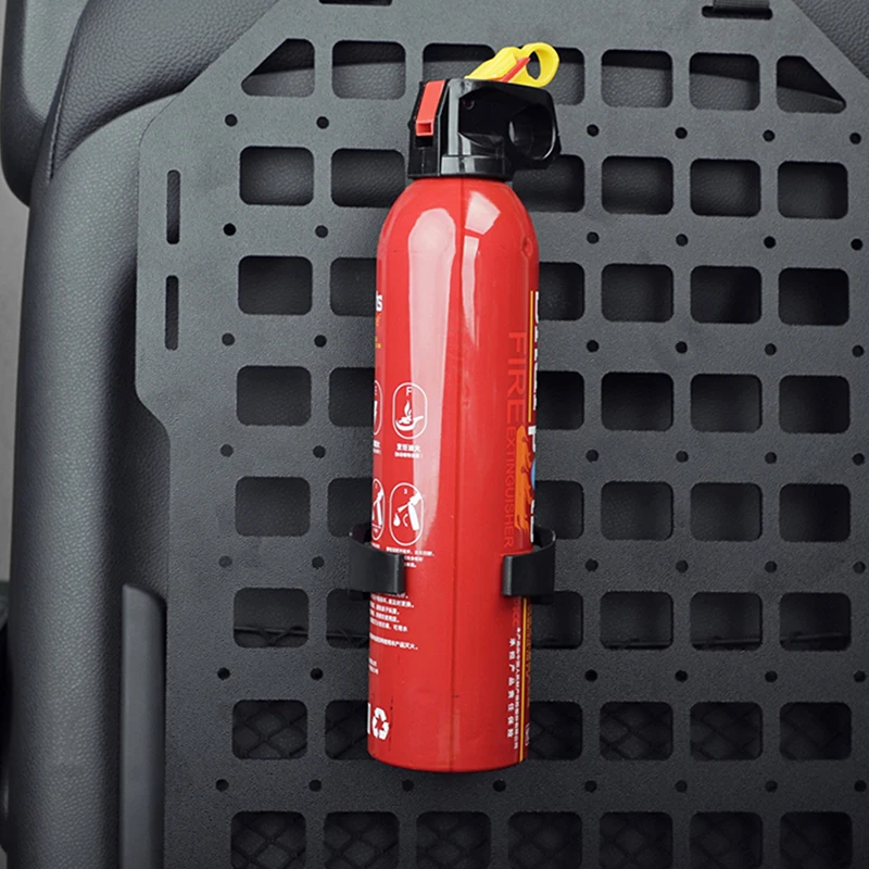 Fahrzeug Einstellbare Flasche Käfig Auto Flasche Halter Tragbare Einstellbare Taktische Molle Panel Für Feuerlöscher Tasse