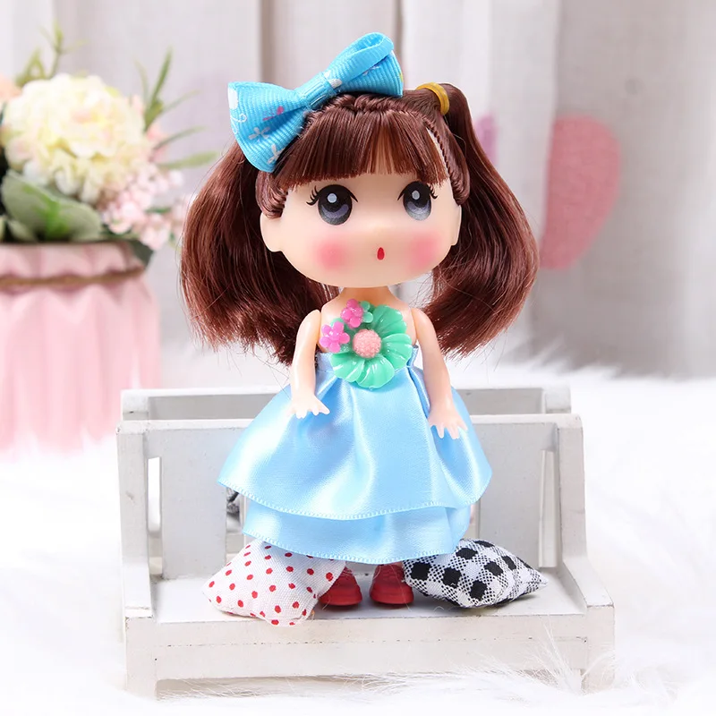 12cm cute mini doll pendant, children's toy, birthday gift