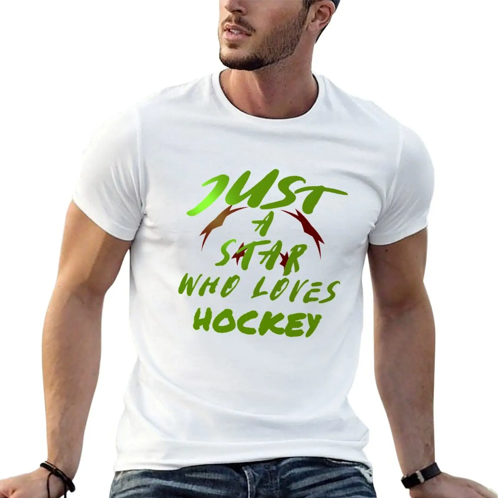 Girls Field Hockey-Funny T-Shirt Work Wear Short Sleeve T-Shirt