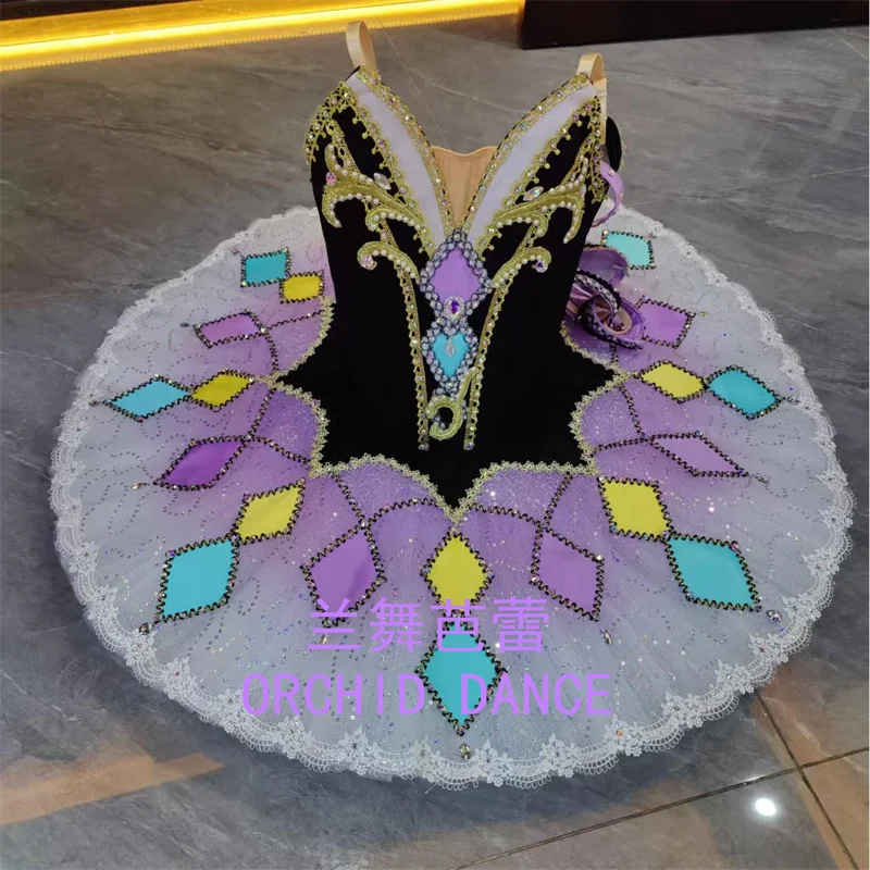 

Professional High Quality Kids Girls Adult YAGP The Nutcracker Harle Performance Wear Purple Ballet Tutu Costumes