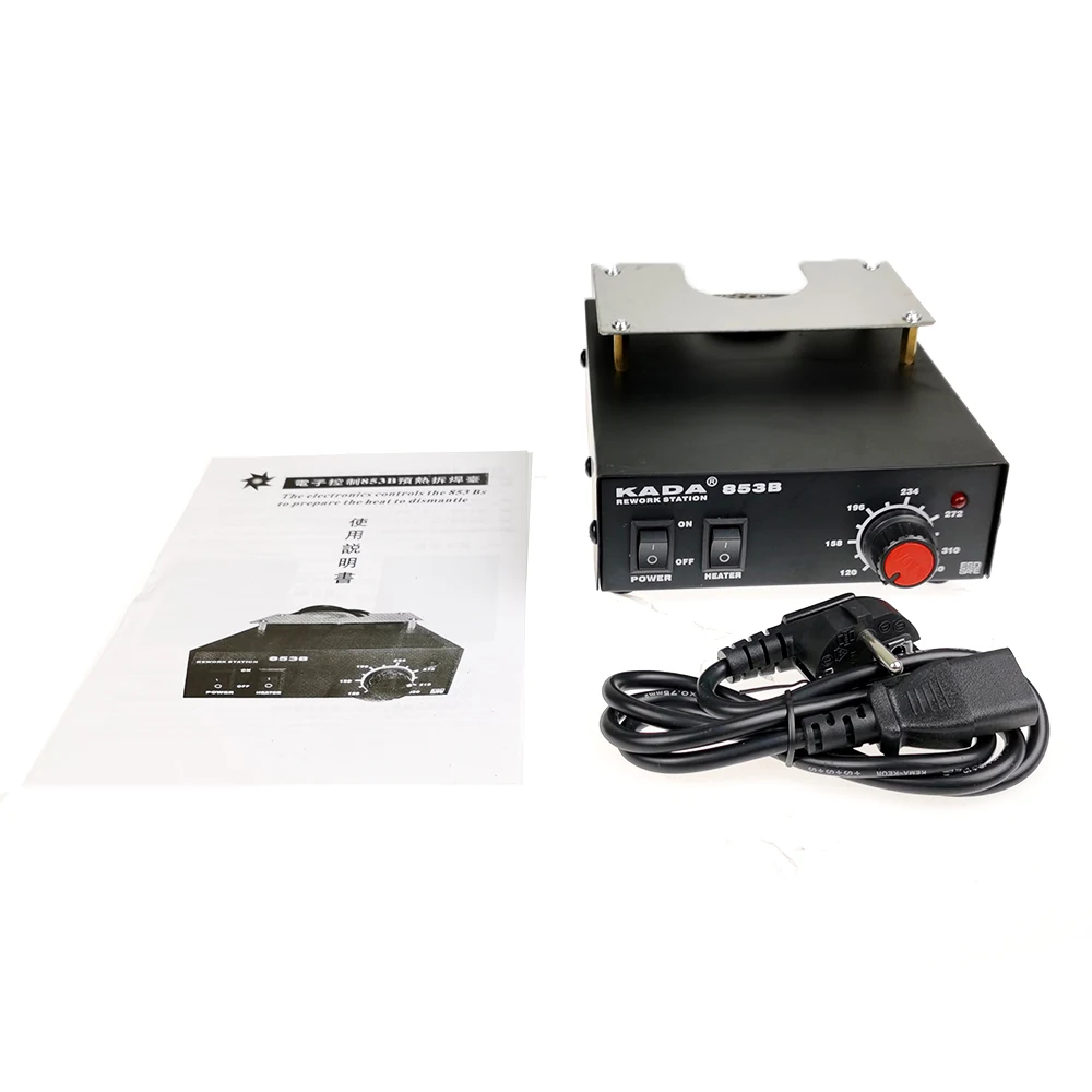 

Preheating Station Desoldering Station BGA Rework Station Heating Station Compact And Precise Appearance 853B