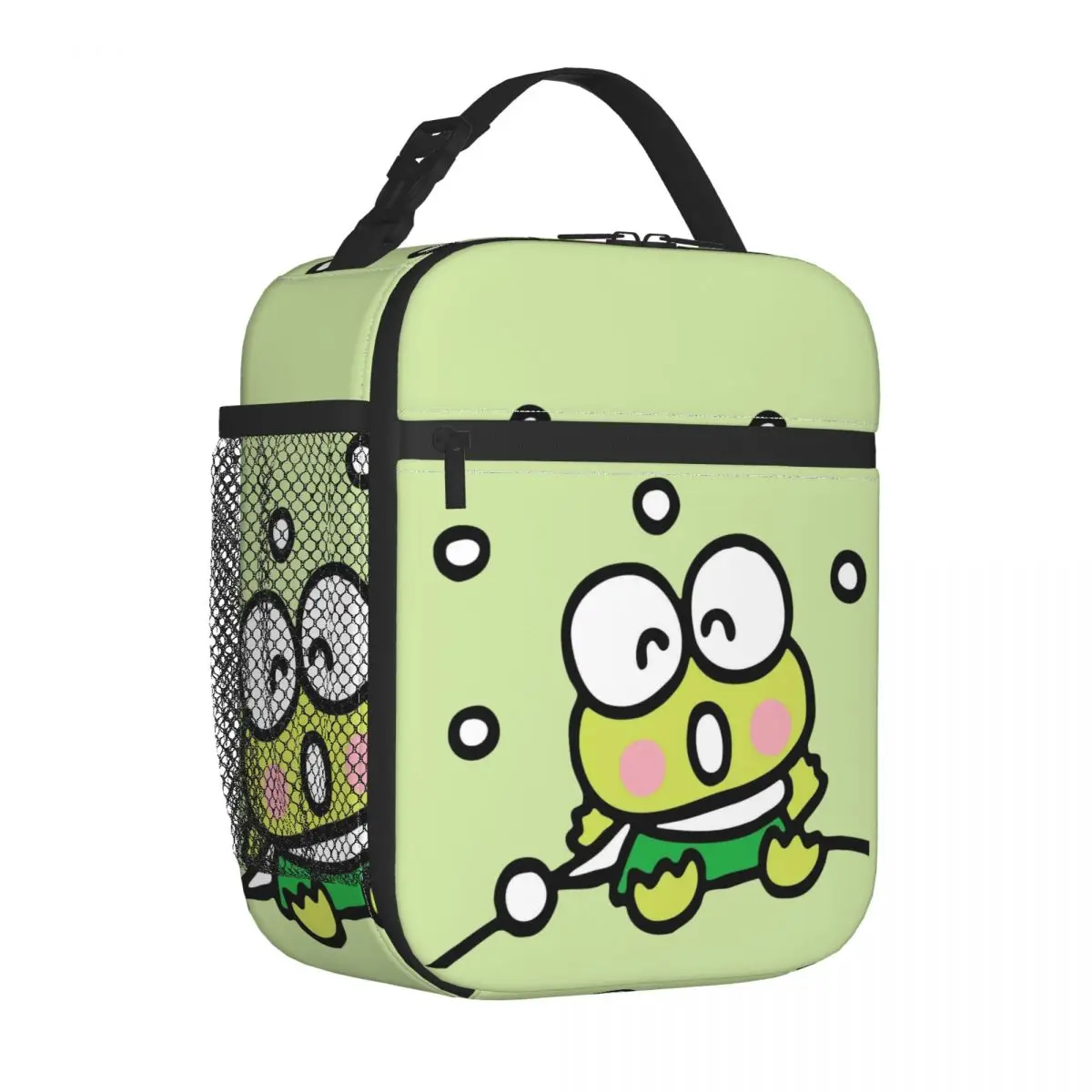 Cute Frog Bento Boxes Sanrio Kero Kero Keroppi For Girls Portable Outdoor Lunch Box Bag Leakproof Insulated