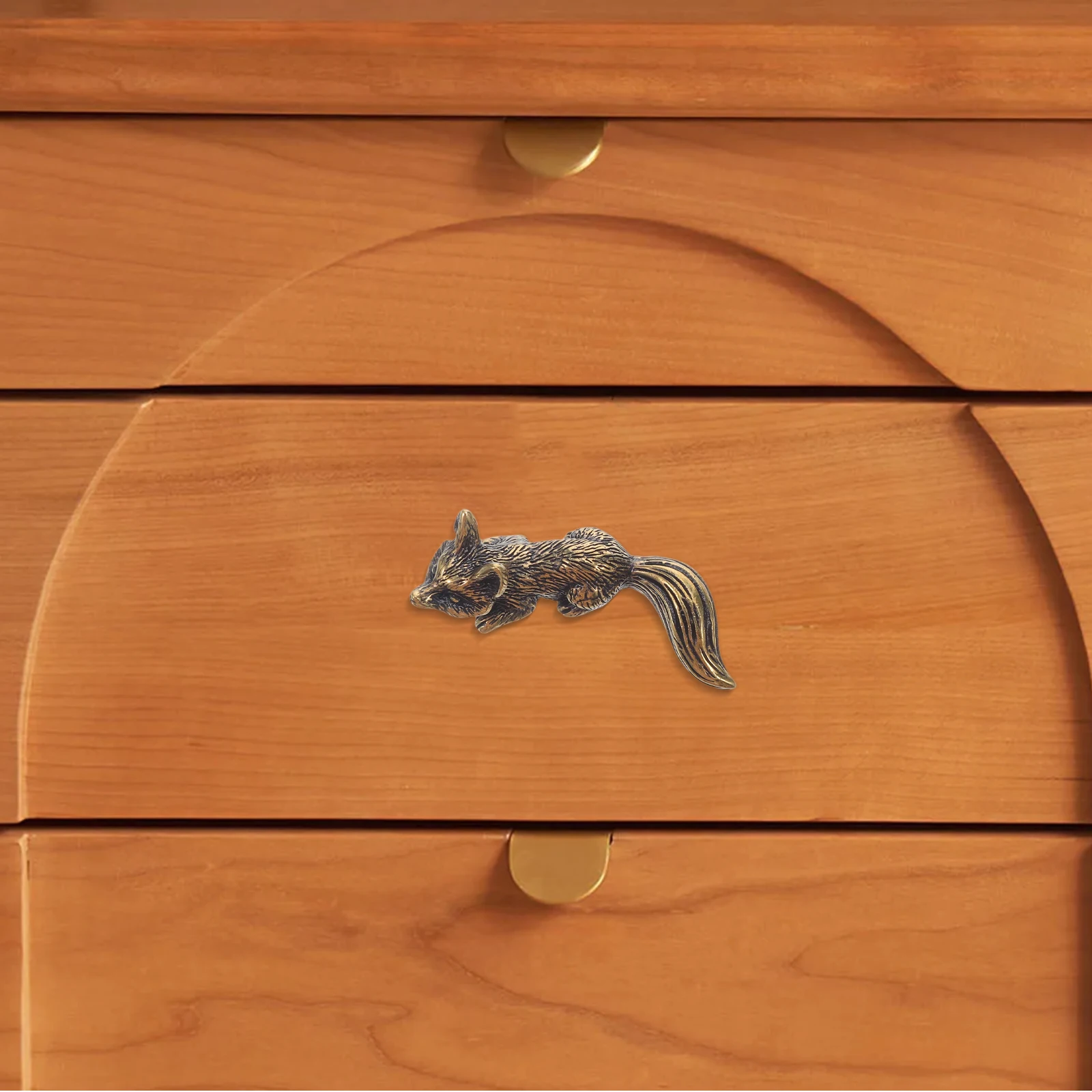 

2 шт. латунные ручки-бабочки для дверей и шкафов, фурнитура в форме животных, новые