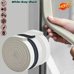 4M Foam Self-adhesive Door Window Sealing Strip Wearable Sliding Dustproof Sponge Strip Soundproof Home Insulation sealing tape