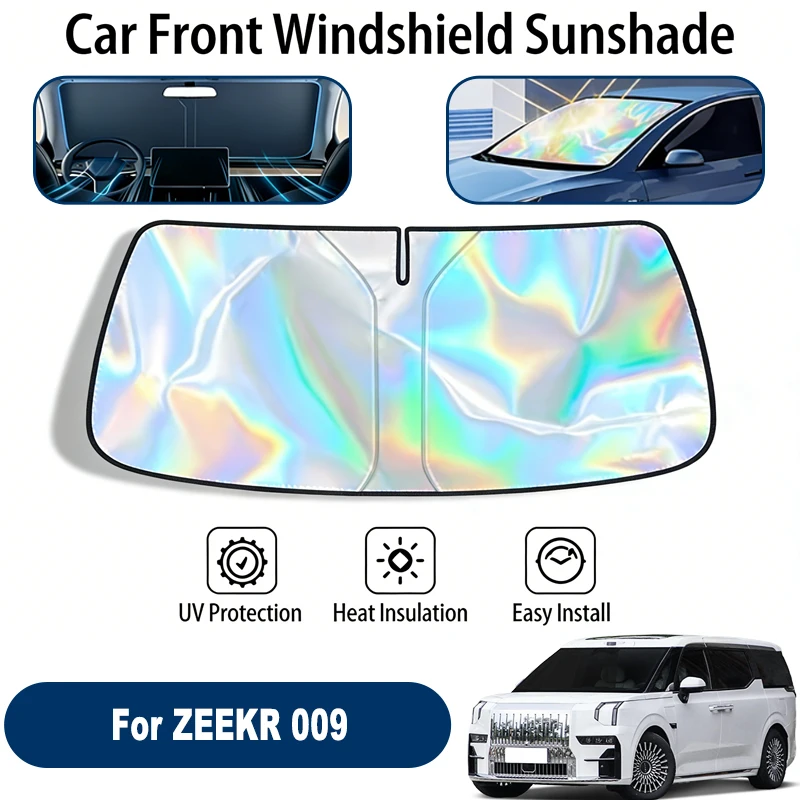 

Windshield Sun Shade For ZEEKR 009 Foldable UV Reflective Front Window Sun Protection Cover Accessories