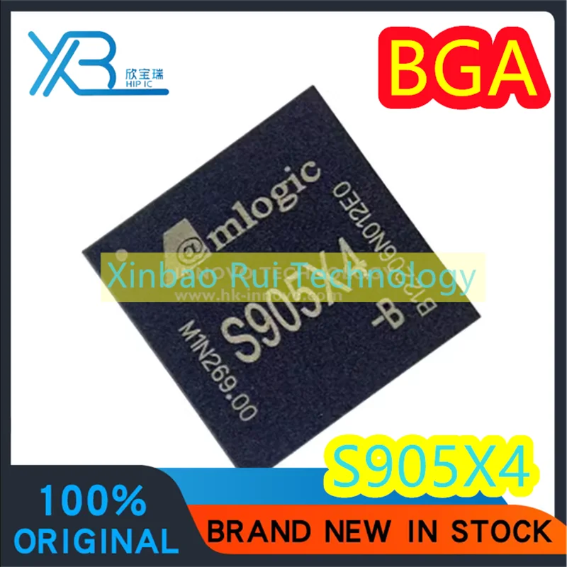 (1/5piece) S905X4 S905X set-top box HD chip BGA 100% brand new original spot electronics good quality