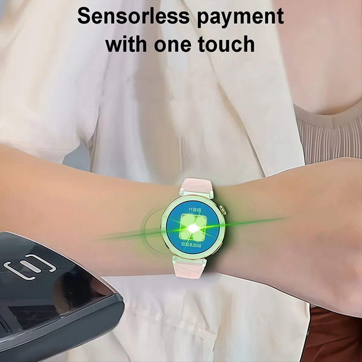 

Qualified-GT5 Mini Smart Watch 1,27-дюймовый HD AMOLED-экран 100+ трекер спортивного режима Bluetooth Здоровье Музыка Смарт-часы Золото