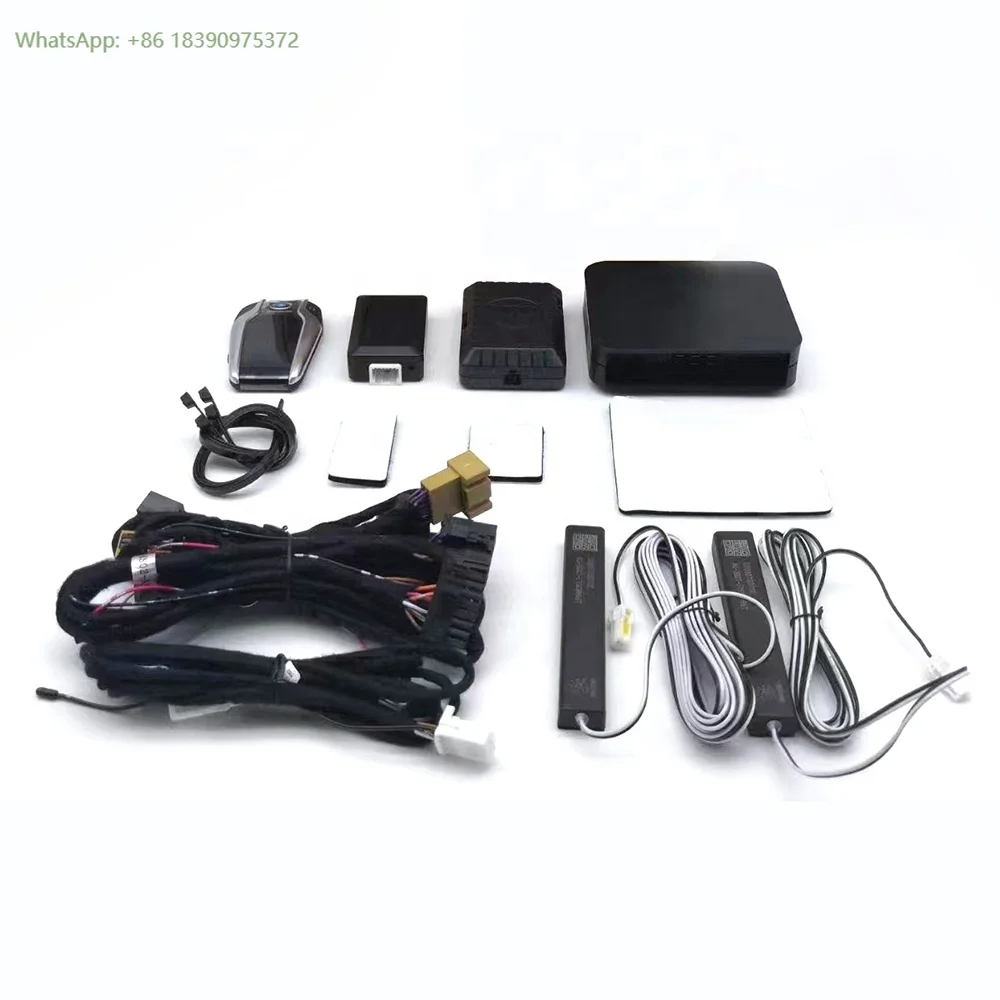 

Smart LCD Car Key Remote Start PKE Remote Control Engine for Push Button Start Car Alarm