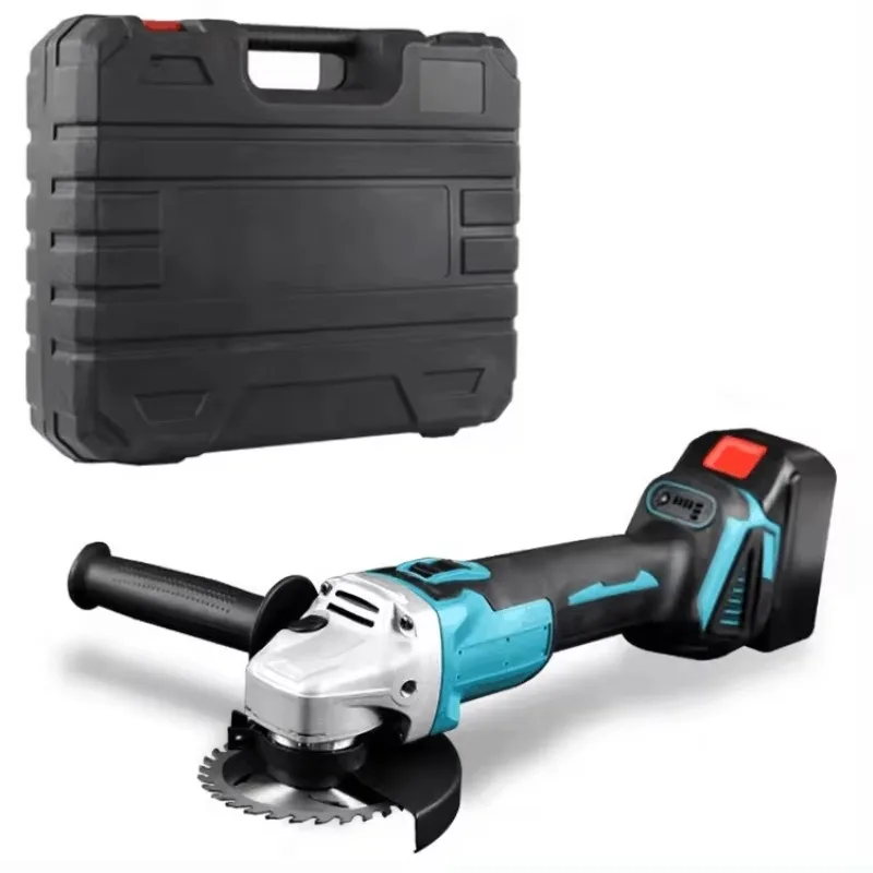 

Brushless Cordless Angle Grinder M14 Grinder Cutting Electric Grinder 21v for 18v Battery Power Tools DIY Trigger