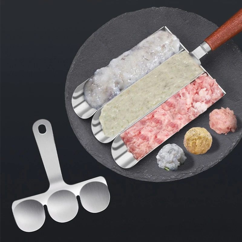 Meatball Maker Stainless Steel Meatball Scoop Ball Maker Meatball Maker for Making Meatballs Chicken Meatballs Home Cooking Tool