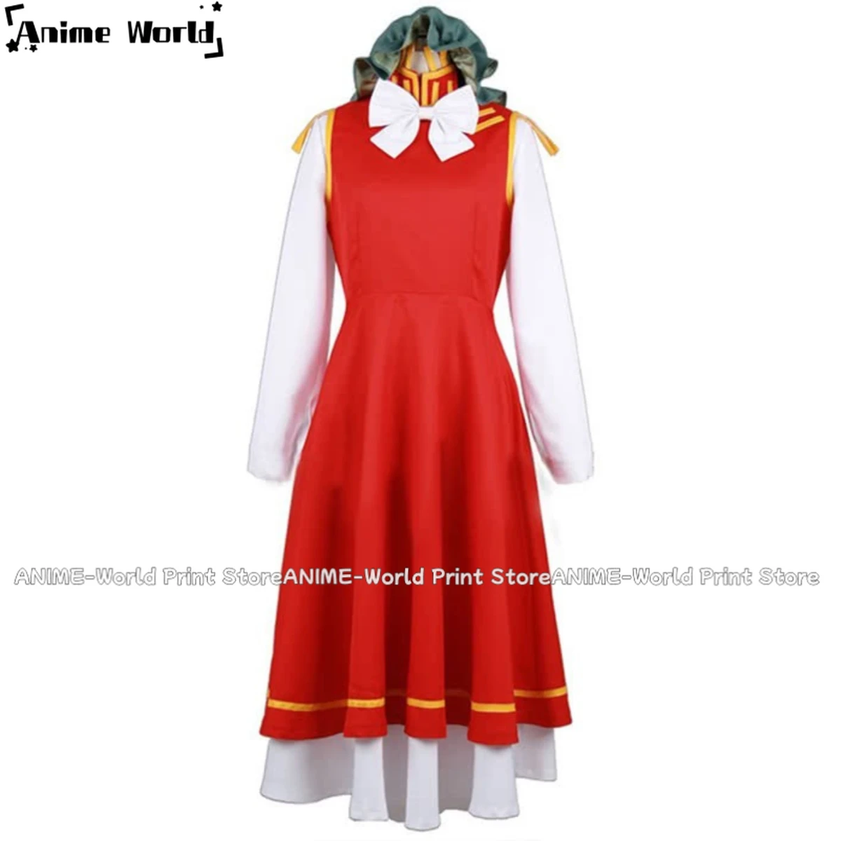 

《Custom Size》Anime Touhou Project Chen Cosplay Costume