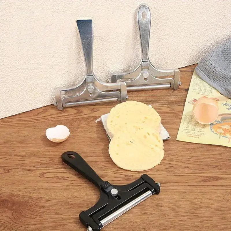 

Butter Slicer Adjustable Cheese Scraper Cheese Slicer 304 Steel Wire Planer,Kitchen Small Tool