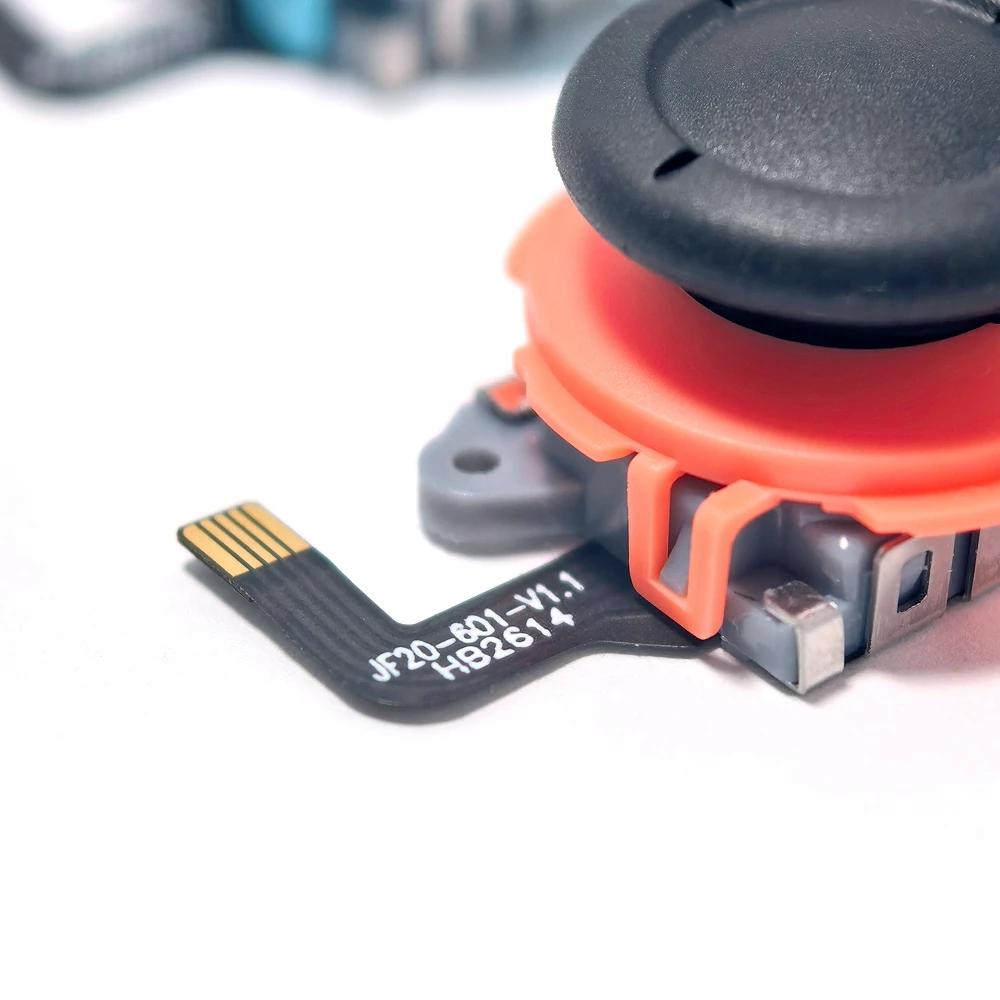 Fotografia 7: Joystick TMR Azul Laranja para Nintendo Switch 2, Peça de Substituição para Joycon 2 Esquerdo e Direito, Thumbstick Analógico 3D