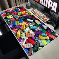 Large Mouse Pad Design-Legos Desk Mouse Pad Cute HD Desk Pad Extended Gaming Keyboard Mats Large XXL Gamer Mousepad 90x40