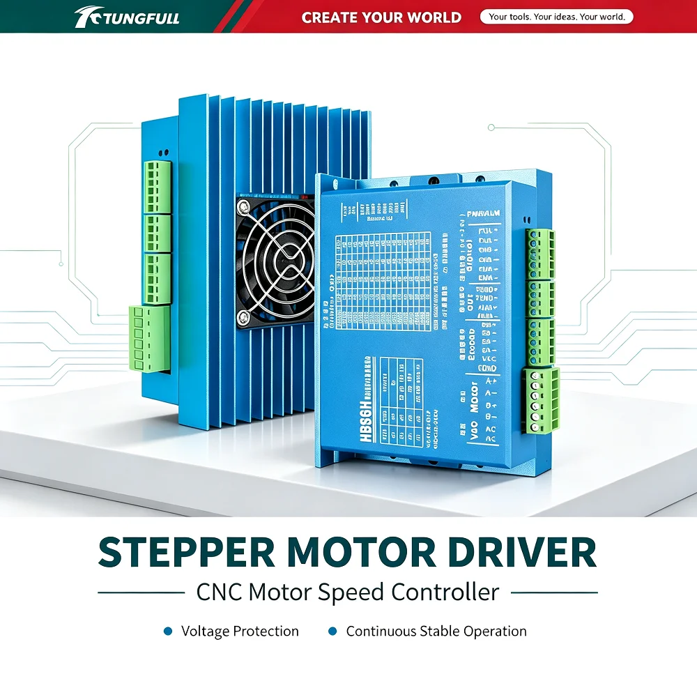 HBS86H Closed-Loop Stepper Motor Driver Kit for CNC Router Laser Engraver Industrial Stepper Systems Precision Control