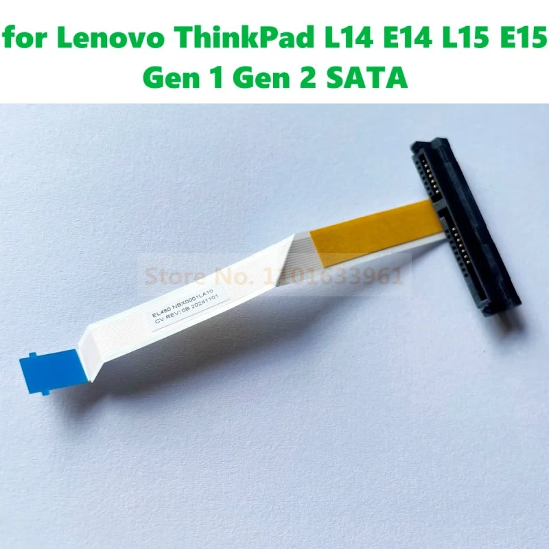 

2.5 SATA HDD SSD Hard Drive Cable Connector for Lenovo ThinkPad L14 E14 L15 E15 Gen 1 Gen 2
