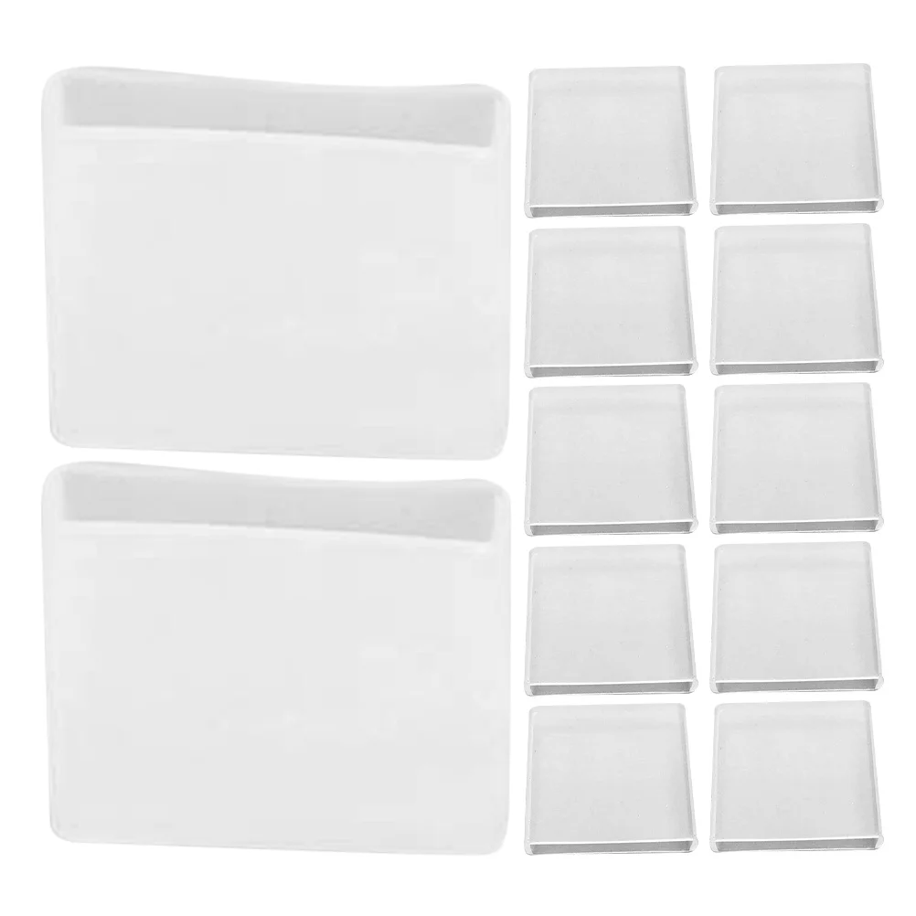 

50 Pcs Trouser Hangers Clothing Strips for Wood Transparent Clothes Fixation Outdoor Indoor