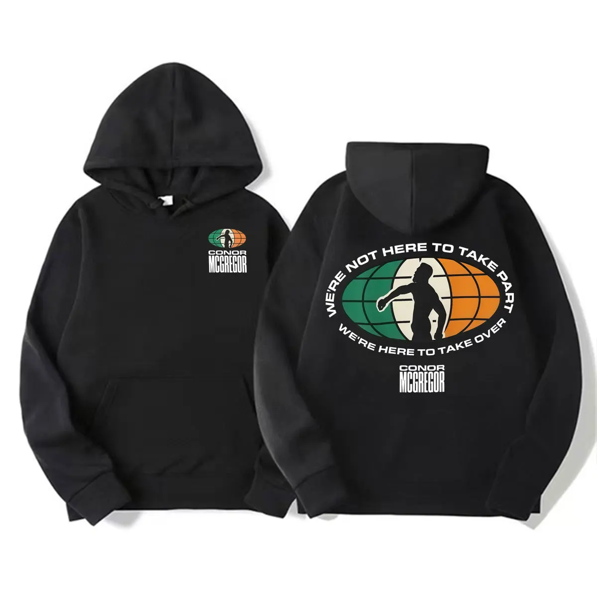 The Notorious Conor McGregor Doppelseitig bedrucktes Sweatshirt für Herren und Damen, modisch, Gothic, klassisch, Kapuzenpullover, Fleece, langärmelig – Detail 2
