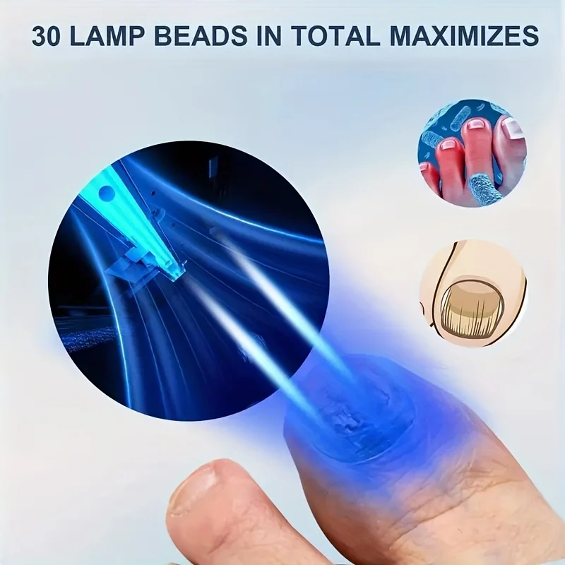 

1/2/4 Pcs Nail Fungus Light Device for Toenails and Fingernails