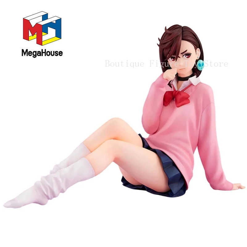 

Original Megahouse MH G.E.M. Dan Da Dan Ayase Momo Tenohira Q Version 9Cm Anime Figure Pvc Model Collectible Toys