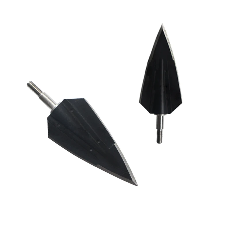 3/6/12pcs Archery Broadheads 160Grain Universal Thread 2 Fix Blade Tip Points Target For Outdoor Hunting Accessories