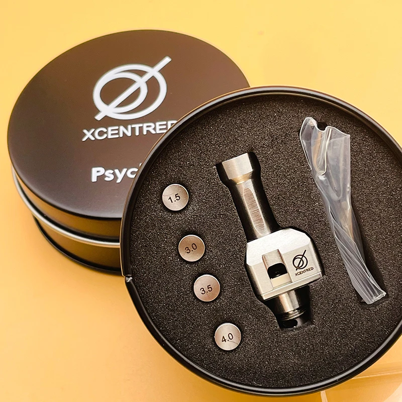 DSX psychomod xcentred rba Bridge สำหรับ boro/ billet. VAPE PULSE aio/ cthulhu aio/ Boro TANK Air pins 1.5/2.0/3.0/3.5/4.0mm