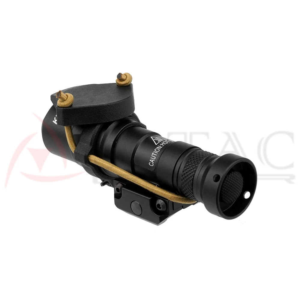 Tapa de linterna SOTAC, cubierta de lente para SF M300B/M600B Rein 1,0/2,0, linterna compatible con luz de 1,125 pulgadas/1,25 pulgadas/1,45 pulgadas de diámetro, impresión 3D