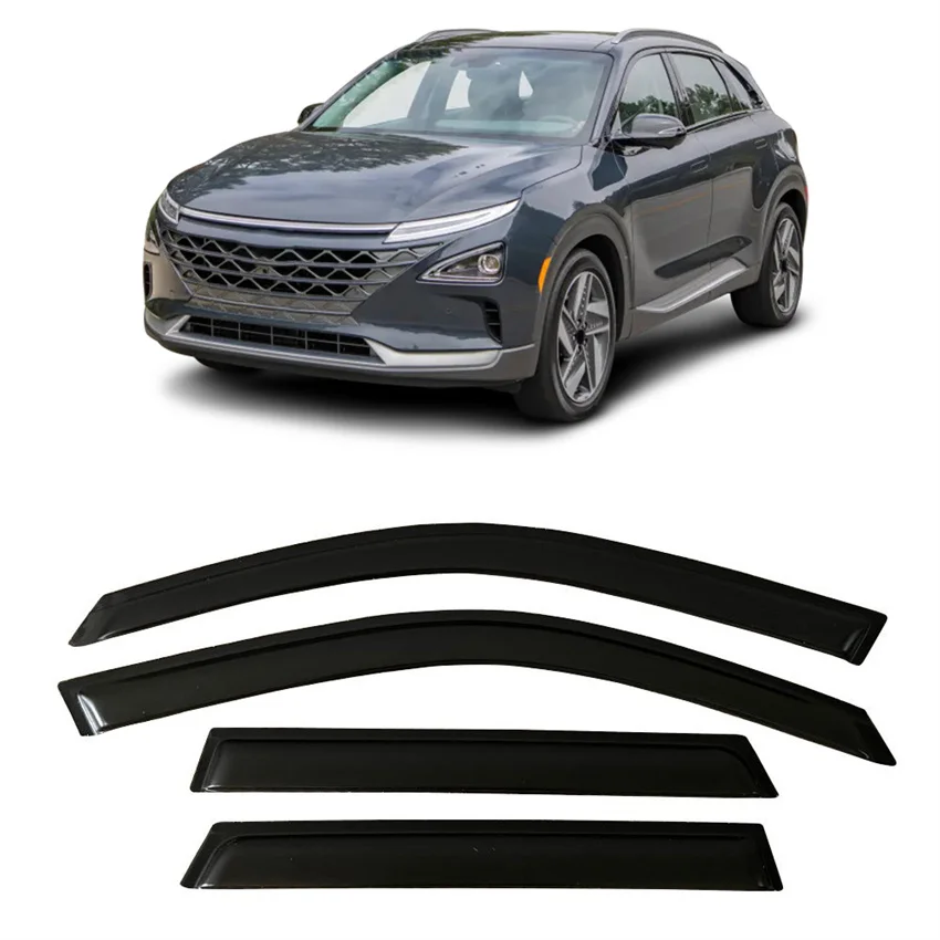 

Оконный козырек для HYUNDAI NEXO 2019 2020 2021 2022 2023 2024, автомобильный оконный козырек, защита от солнца и дождя, защита от ветра, дефлектор ветра