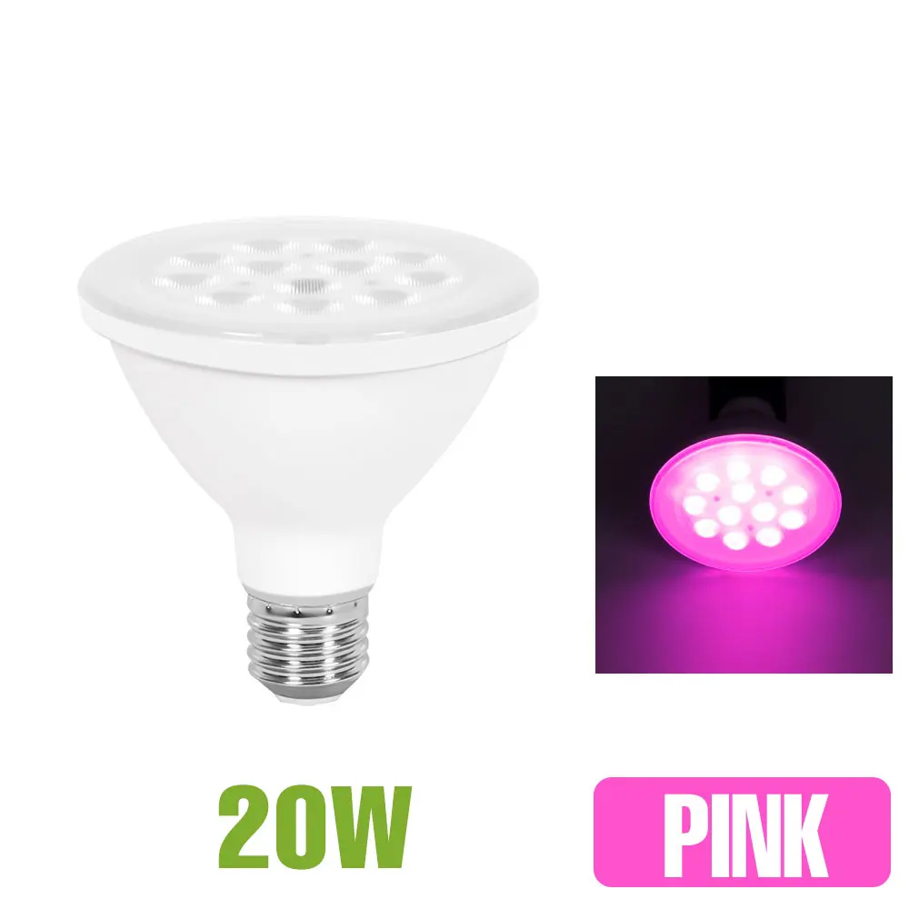 25W LED 220V Grow Gloeilamp E27/E26 Volledige Spectrum Teelt Lamp 110V Voor Plant Indoor Groei doos Ingemaakte Bloem Vullen Verlichting