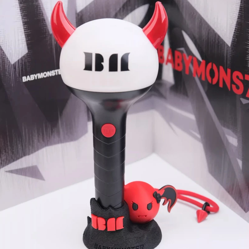 

Babymonster Official Lightstick With Bluetooth Baemon Concert Hand Lamp Flash Light For Fans Rora Asa Ruka Fluorescent Gift