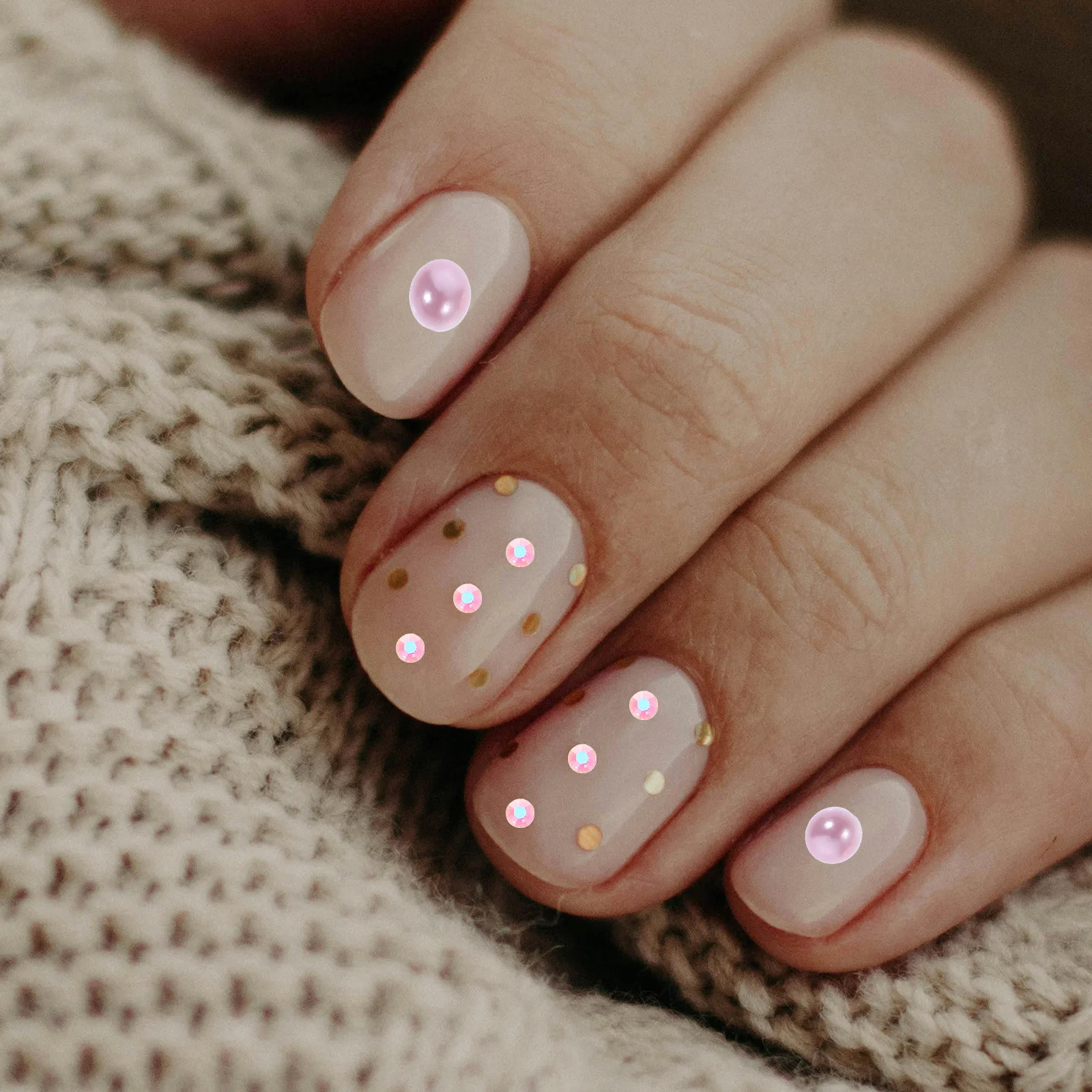 

60 г декоративных страз из АБС-пластика для ногтей, плоские, для дизайна акриловых ногтей, мелкие бусины