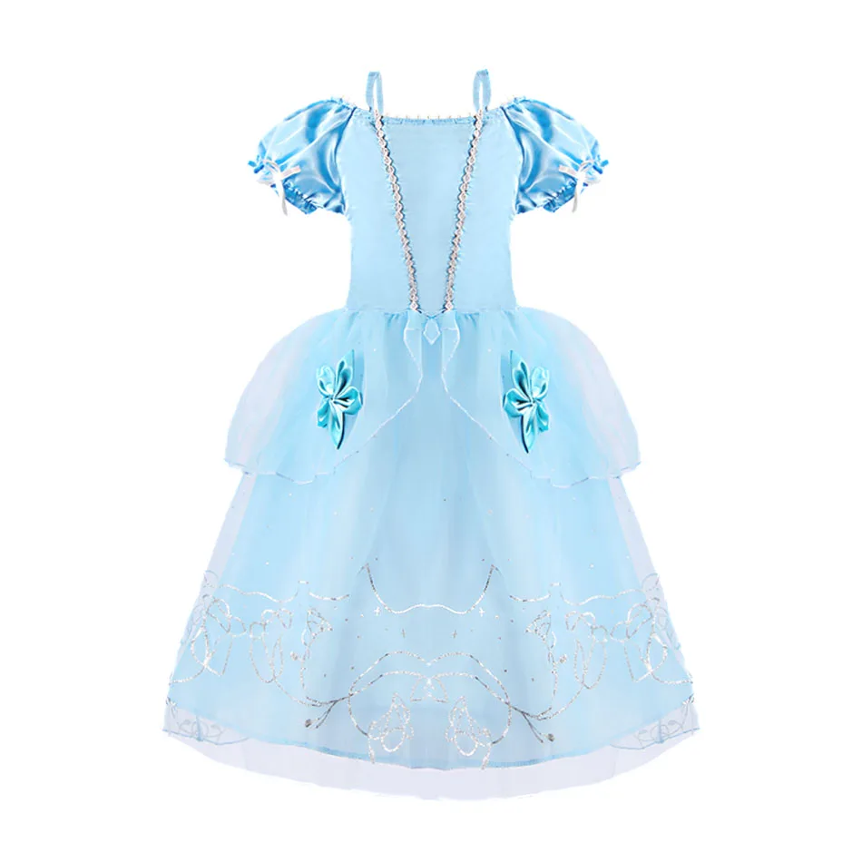 Cô Bé Lọ Lem VÁY ĐẦM Cosplay Cô Bé Lọ Lem Trang Phục Và Công Chúa Phụ Kiện Trẻ Em Sinh Nhật Giáng Sinh Dạ Hội