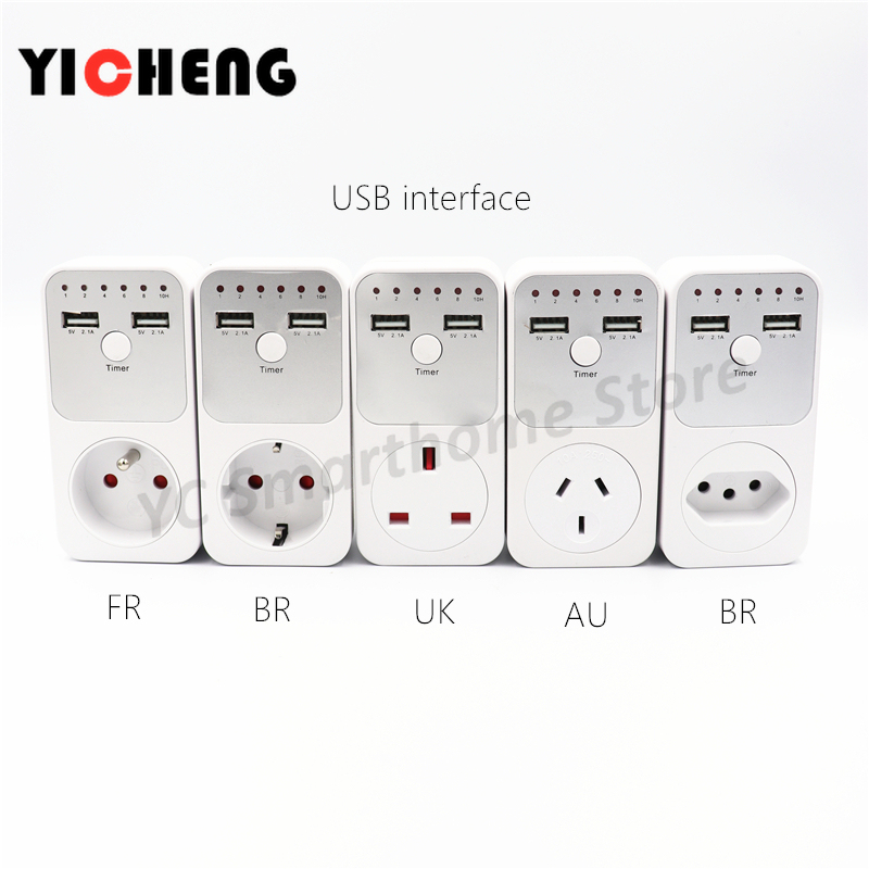  EU US UK countdown timer  USB timer switch controller digital mini clock digital clock only for USB interface switch 