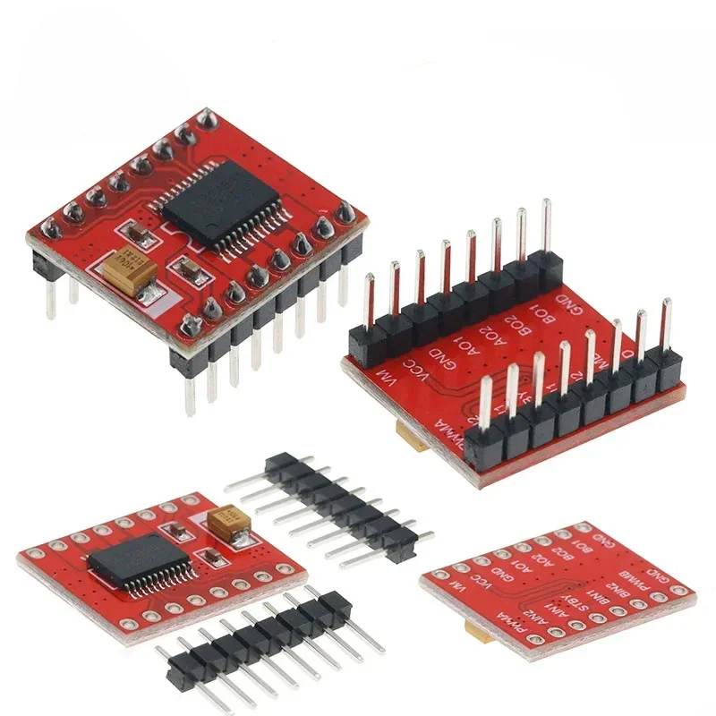 Driver de moteur double TB6612 DRV8833 1A TB6612FNG pour microcontrôleur Arduino, meilleur que L298N