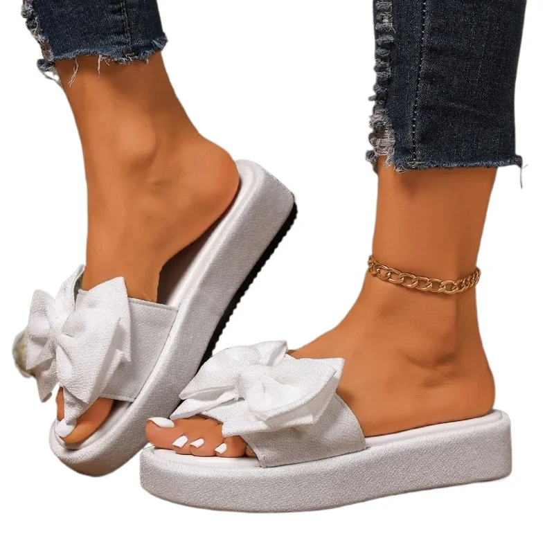 

Lightweight Fashion Outdoor Flat Women Shoes Home Slides Women Slippers New Wedge Platform Sandals Beach Casual