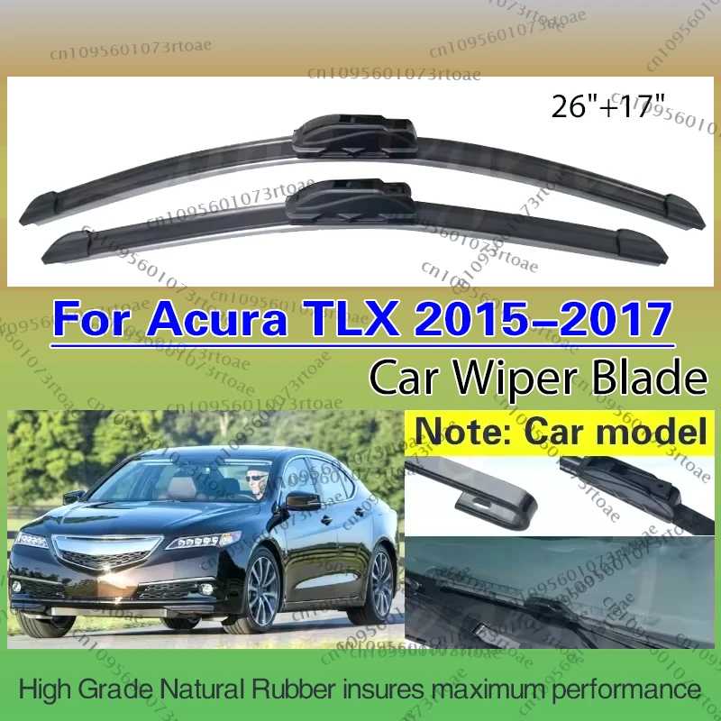 

Автомобильные щетки стеклоочистителя для Acura TLX 2015 2016 2017, лобовое стекло, передние щетки 26 "+ 17" автомобильные аксессуары