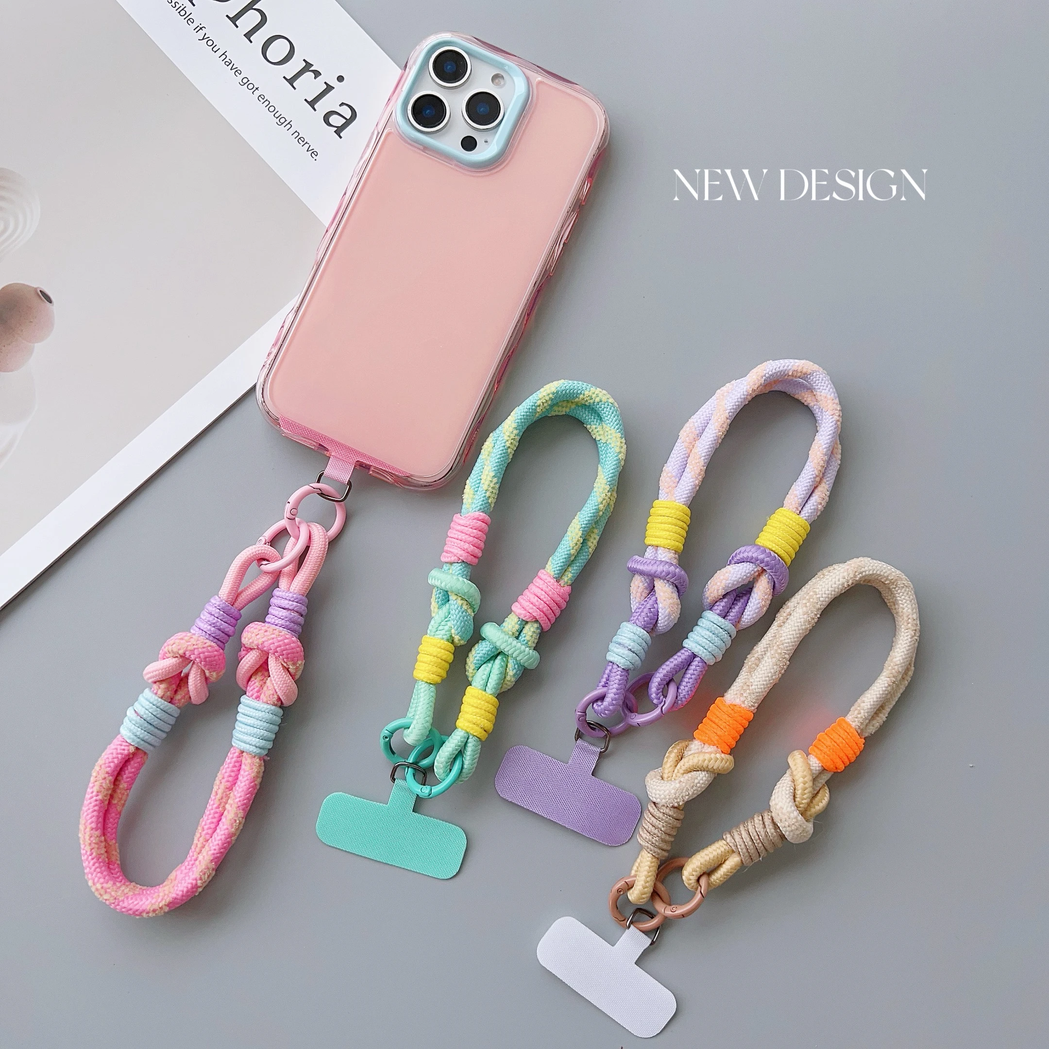 New And Upgraded Multi-Functional Lanyard Mobile Phone Universal Lanyard Wrist Strap Short Rope Multi-Purpose Anti-Loss Rope