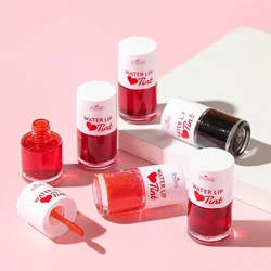 Tint Dyeing Liquid Lipstick and Blush 2 in 1 Waterproof Mirror Lip Gloss Water Lip Tint Non-sticky Lip Eye Cheek Makeup Cosmetic
