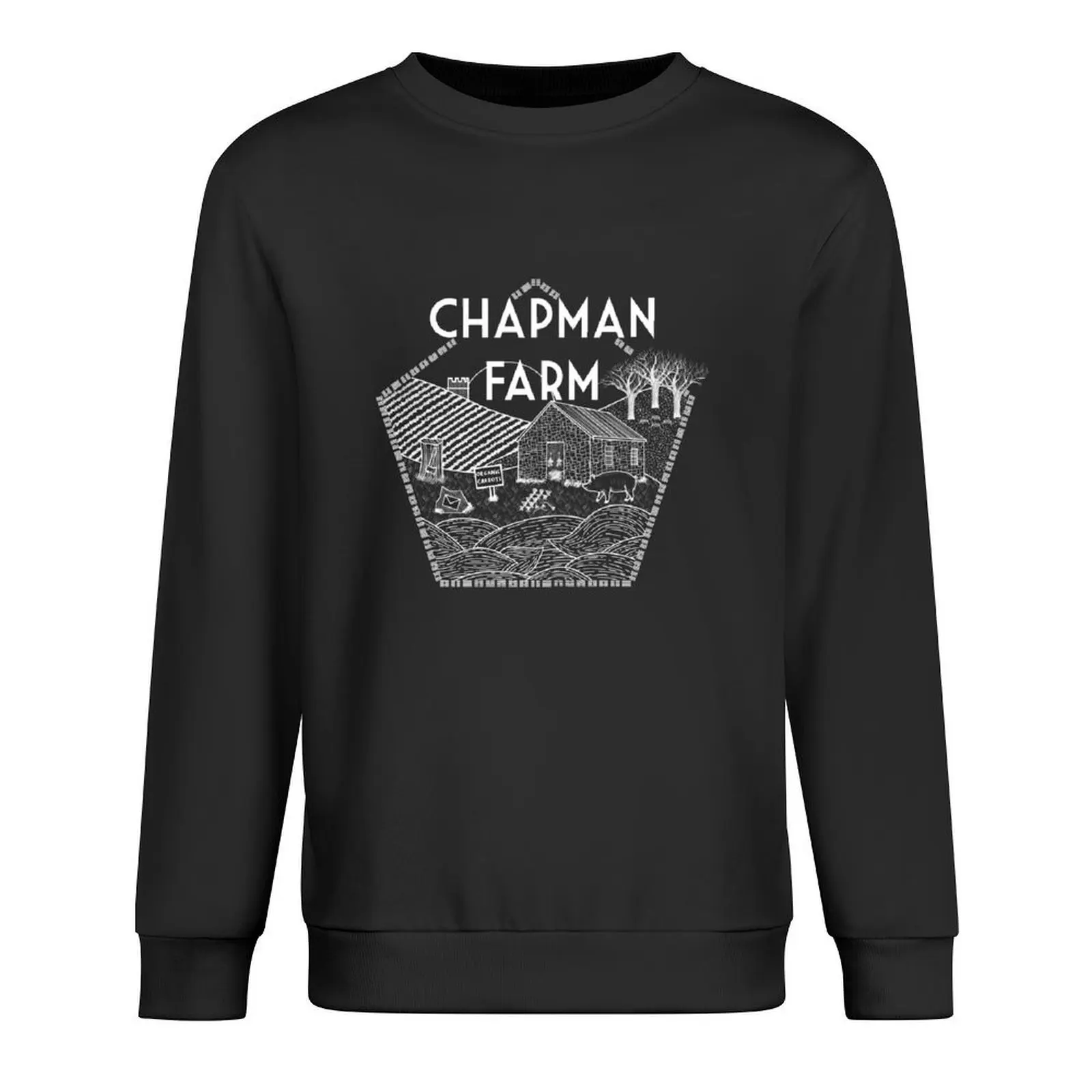 

The Running Grave Pullover men wear men clothing men's sweat-shirt japanese style oversize sweatshirts