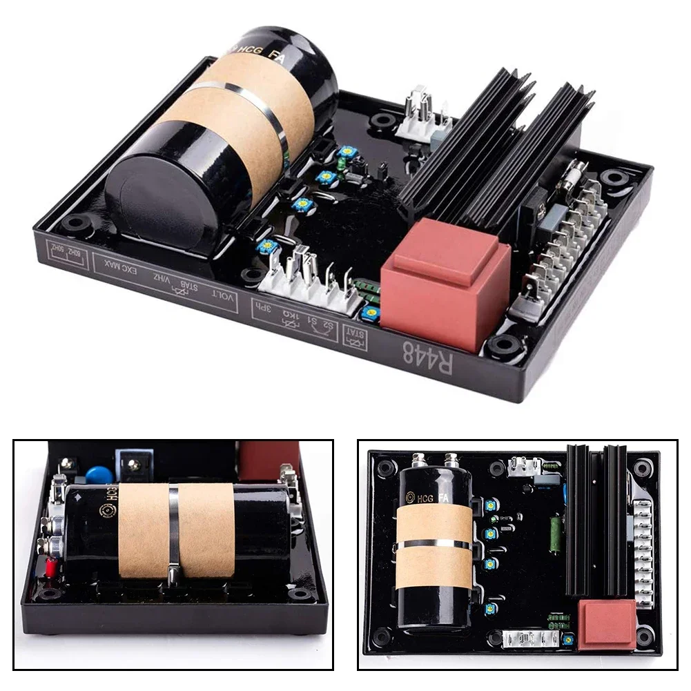 AVR For Leroy Somer AVR Module Closed Loop Control Exciter Field Current LAM Threshold Adjustment Quadrature Droop Adjustment