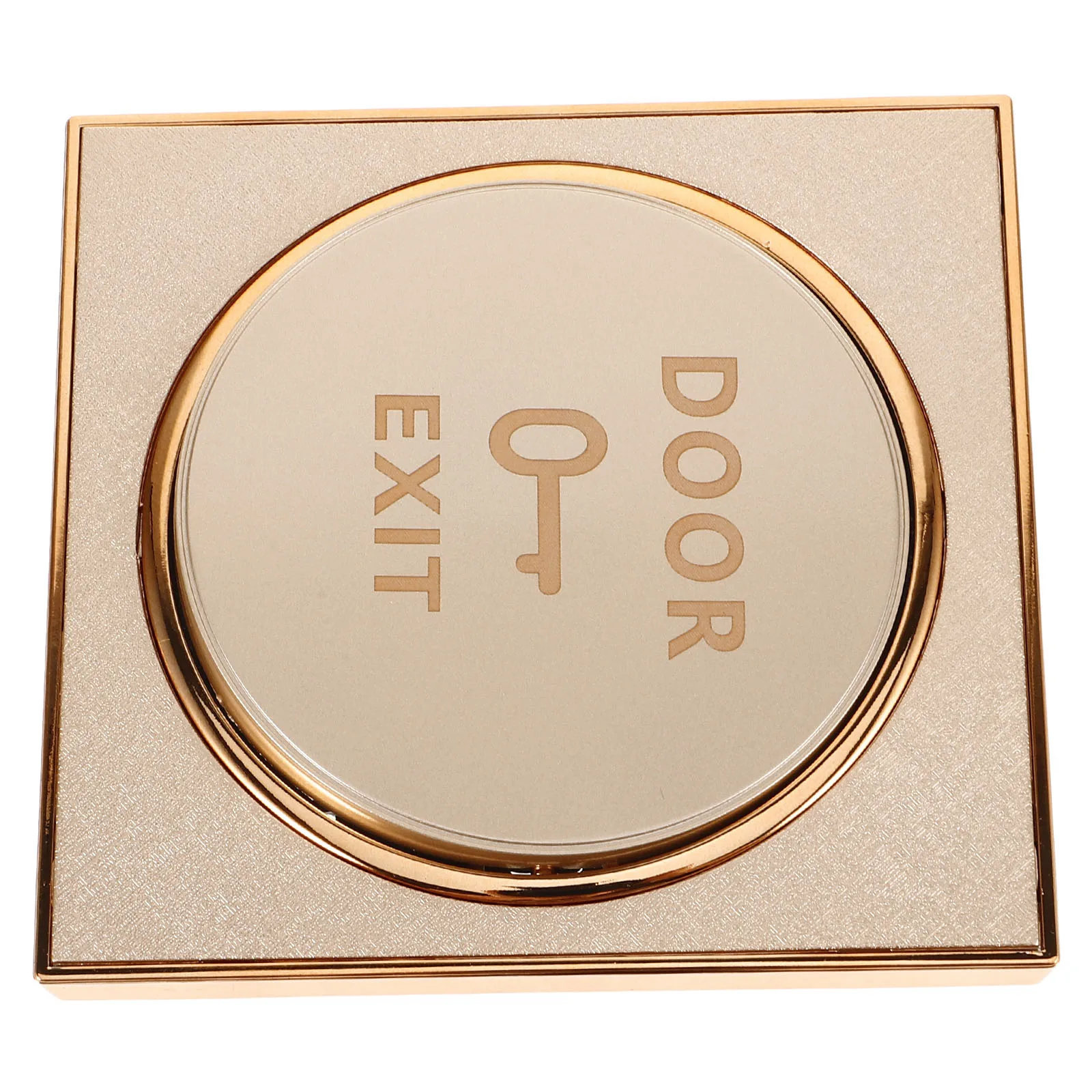 Access Control Button Switch Door Bell Covers Outside Replacement Exit Stainless Steel Push Plate Grid Design Durable Practical