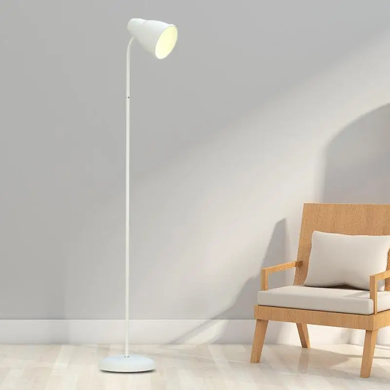 Nordic Minimalist LED Floor Lamp Living room Bedroom Standing lamp Modern eye protection bedside Vertical lamp