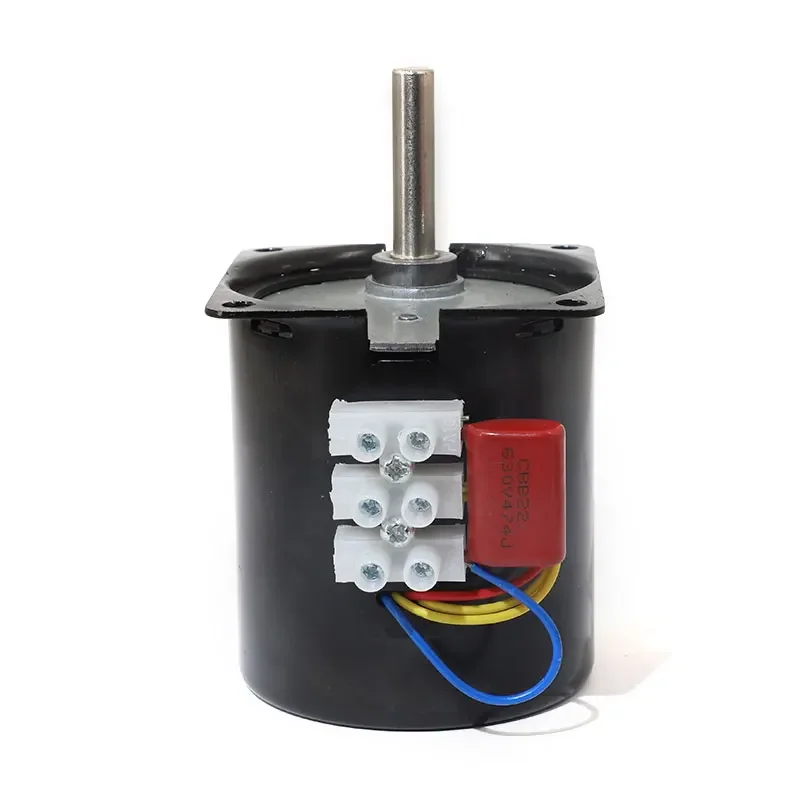 Produktbild von Synchronmotor 68KTYZ – 220V AC, 28W, 2,5–110 U/min, D-Welle – Für Automatik & Werbetechnik