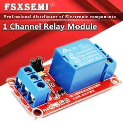 5V 9V 12V 24V uno schermo della scheda del modulo relè a 1 canale con supporto fotoaccoppiatore Trigger di alto e basso livello