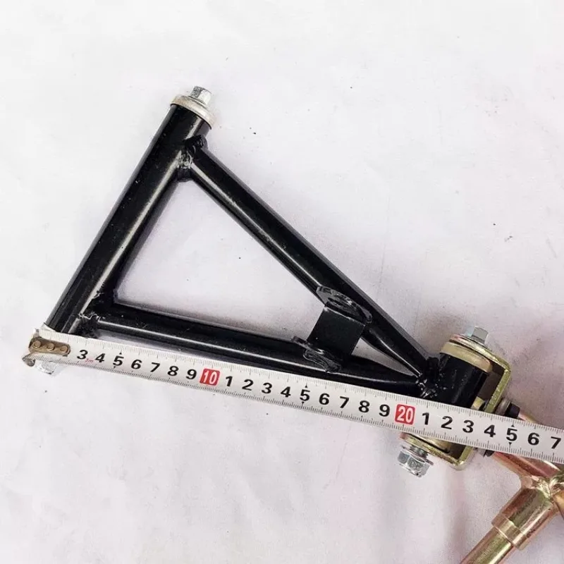 DIY homemade kart accessories, motorcycle front suspension extended rocker arm claw shaft steering knuckle assembly set